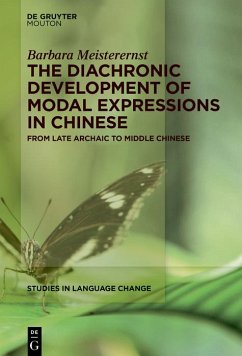 Cover The Diachronic Development of Modal Expressions in Chinese (eBook, ePUB)