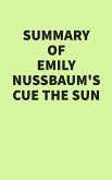 Summary of Emily Nussbaum's Cue the Sun (eBook, ePUB)