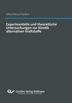 Cover Experimentelle und theoretische Untersuchungen zur Kinetik alternativer Kraftstoffe (eBook, PDF)