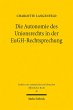 Die Autonomie des Unionsrechts in der... - Bild 1