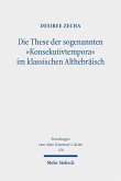 Die These der sogenannten 'Konsekutivtempora' im klassischen Althebräisch (eBook, PDF)