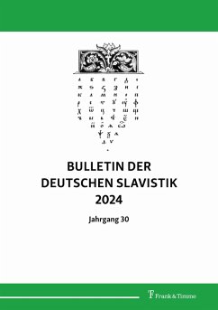 Bulletin der deutschen Slavistik 2024 (eBook, PDF)