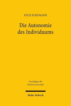Cover Die Autonomie des Individuums (eBook, PDF)