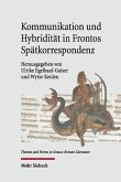 Kommunikation und Hybridität in Frontos Spätkorrespondenz (eBook, PDF)