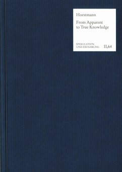 From Apparent to True Knowledge (Wissen) (eBook, PDF) - Horstmann, Rolf-Peter