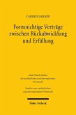 Formnichtige Verträge zwischen Rückabwicklung und Erfüllung (eBook, PDF)