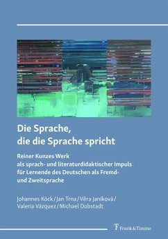 Cover Die Sprache, die die Sprache spricht (eBook, PDF)