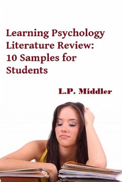 Cover Learning Psychology Literature Review: 10 Samples for Students (eBook, ePUB)
