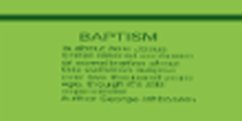 Baptism (eBook, ePUB) - Ishboseth, George