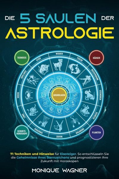 Die 5 Säulen der Astrologie: 71 Techniken und Hinweise für Einsteiger. So entschlüsseln Sie die Geheimnisse Ihres Sternzeichens und prognostizieren Ihre Zukunft mit Horoskopen (eBook, ePUB)