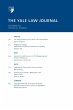 Yale Law Journal: Volume 122, Number 3... - Bild 1