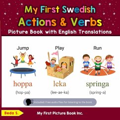 Cover My First Swedish Action & Verbs Picture Book with English Translations (Teach & Learn Basic Swedish words for Children, #8) (eBook, ePUB)