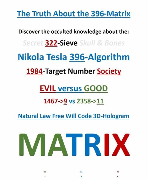 The Truth About the 396-Matrix (eBook, ePUB) The Truth About the 396-Matrix (eBook, ePUB)