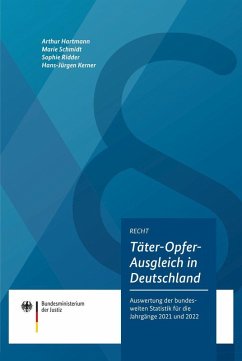 Cover Täter-Opfer-Ausgleich in Deutschland (eBook, PDF)