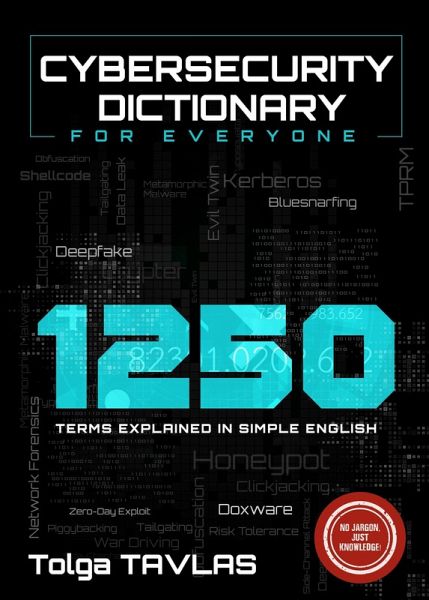 Cybersecurity Dictionary for Everyone: 1250 Terms Explained in Simple English (eBook, ePUB) Cybersecurity Dictionary for Everyone: 1250 Terms Explained in Simple English (eBook, ePUB)