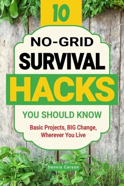 10 No-Grid Survival Hacks You Should Know: Basic Projects, BIG Change, Wherever You Live (Off Grid Living) (eBook, ePUB) - Carson, Dennis