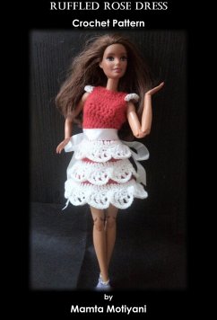 Cover Ruffled Rose Dress   Crochet Pattern (Easy Crochet Patterns, #26) (eBook, ePUB)