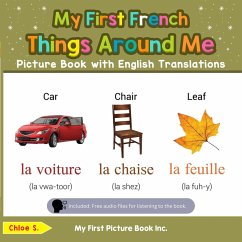 Cover My First French Things Around Me Picture Book with English Translations (Teach & Learn Basic French words for Children, #7) (eBook, ePUB)