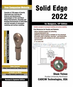 Solid Edge 2022 for Designers, 19th Edition (eBook, ePUB) - Tickoo, Sham