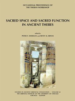 Cover Sacred Space and Sacred Function in Ancient Thebes (eBook, PDF)
