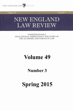 Cover New England Law Review: Volume 49, Number 3 - Spring 2015 (eBook, ePUB)