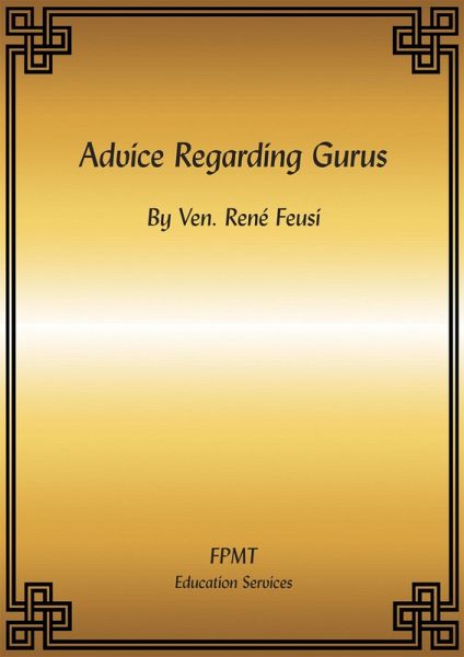 Advice Regarding Gurus eBook (eBook, ePUB) Advice Regarding Gurus eBook (eBook, ePUB)