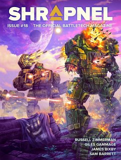 Cover BattleTech: Shrapnel, Issue #18 (The Official BattleTech Magazine) (eBook, ePUB)