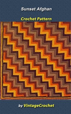 Cover Sunset Afghan Vintage Crochet Pattern (eBook, ePUB)