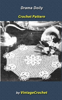 Cover Doily Drama Vintage Crochet Pattern (eBook, ePUB)