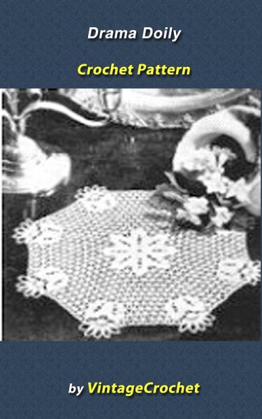 Doily Drama Vintage Crochet Pattern (eBook, ePUB)