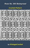 Irish Rose Bedspread No. 903 Vintage Crochet Pattern (eBook, ePUB)