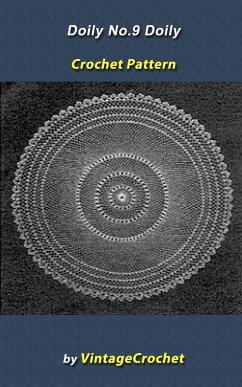 Cover Doily No.9 Vintage Crochet Pattern eBook (eBook, ePUB)