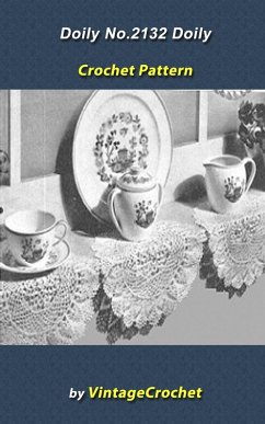 Cover Doily No.2132 Vintage Crochet Pattern eBook (eBook, ePUB)