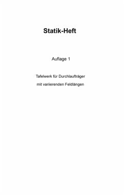 Statik-Heft (eBook, ePUB)