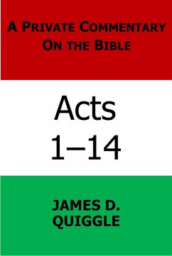 Cover A Private Commentary on the Bible: Acts 1-14 (eBook, ePUB)