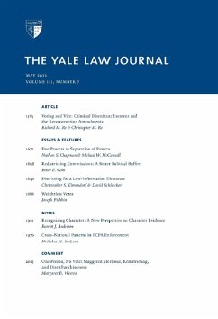 Cover Yale Law Journal: Volume 121, Number 7 - May 2012 (eBook, ePUB)