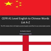 CEFR A1 Level English to Chinese Words List (eBook, ePUB) CEFR A1 Level English to Chinese Words List (eBook, ePUB)