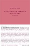Die Entstehung und Entwicklung der Eurythmie 1922-1924 Die Entstehung und Entwicklung der Eurythmie 1922-1924