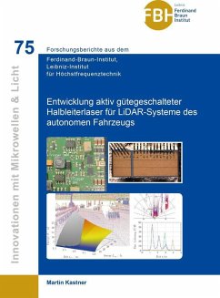 Cover Entwicklung aktiv gütegeschalteter Halbleiterlaser für LiDAR-Systeme des autonomen Fahrzeugs (eBook, PDF)