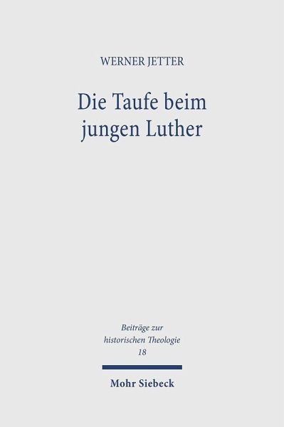 Die Taufe beim jungen Luther (eBook, PDF)