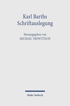 Karl Barths Schriftauslegung (eBook, PDF)