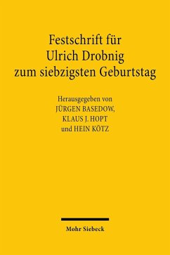 Cover Festschrift für Ulrich Drobnig zum siebzigsten Geburtstag (eBook, PDF)