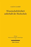Wissenschaftsfreiheit außerhalb der Hochschule (eBook, PDF)
