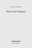 Weite und Prägnanz (eBook, PDF)