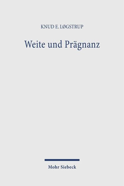 Weite und Prägnanz (eBook, PDF)