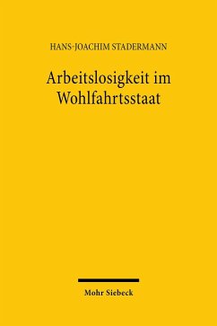 Arbeitslosigkeit im Wohlfahrtsstaat (eBook, PDF) - Stadermann, Hans-Joachim