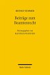 Beiträge zum Beamtenrecht (eBook, PDF) - Bild 1