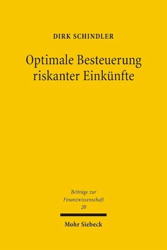Cover Optimale Besteuerung riskanter Einkünfte (eBook, PDF)
