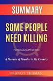 Summary of Some People Need Killing by Patricia Evangelista:A Memoir of Murder in My Country (eBook, ePUB)