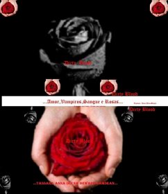 Cover DIRTY BLOOD ...AMOR...VAMPIROS...SANGUE...Rosas... (eBook, ePUB)